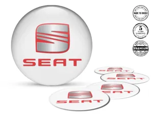 Seat Rim Stickers Car Stylish Domed Design